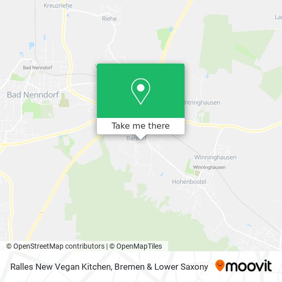 Ralles New Vegan Kitchen map