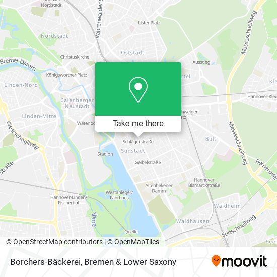 Borchers-Bäckerei map