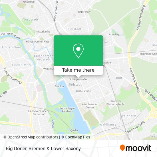 Big Döner map