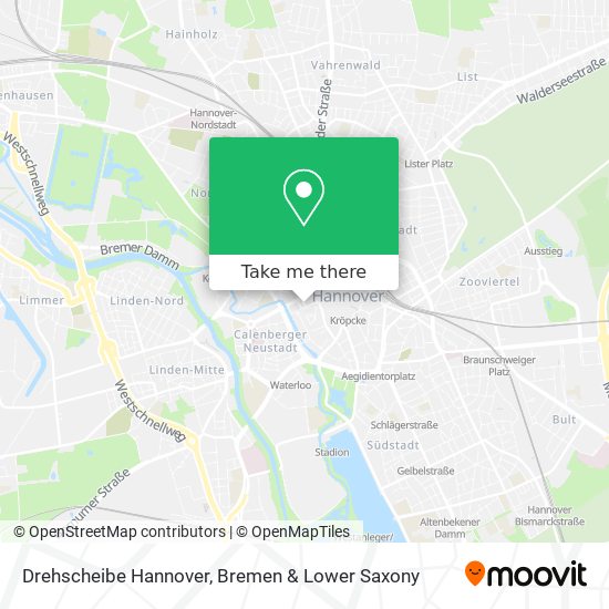 Drehscheibe Hannover map