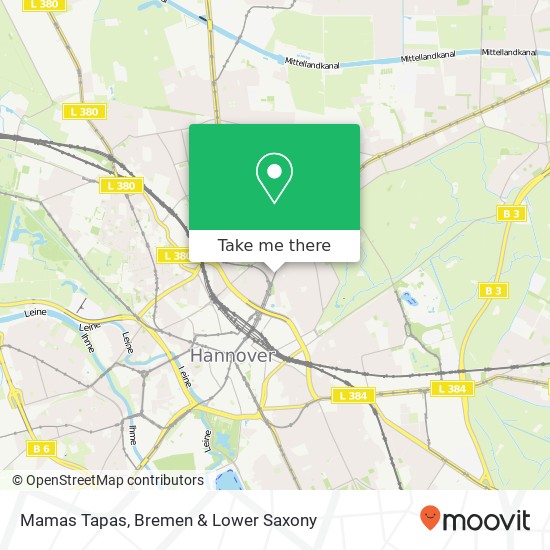 Mamas Tapas, Lister Meile 34 Oststadt, 30161 Hannover map