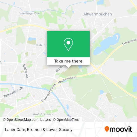 Laher Cafe map
