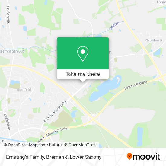 Ernsting's Family map