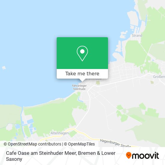Cafe Oase am Steinhuder Meer map