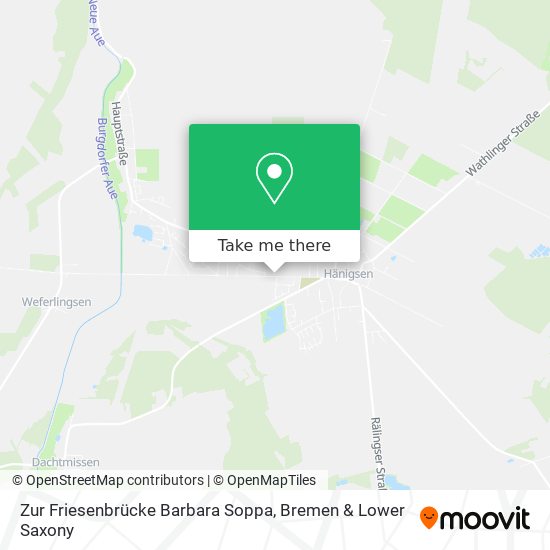 Zur Friesenbrücke Barbara Soppa map