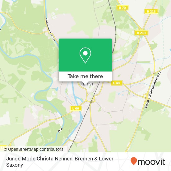 Junge Mode Christa Nennen, Neue Straße 2 49808 Lingen (Ems) map