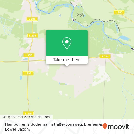 Hambühren 2 Sudermannstraße / Lönsweg map