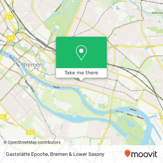 Gaststätte Epoche, Hamburger Straße 29F Östliche Vorstadt, 28205 Bremen map