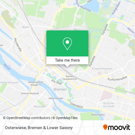 Osterwiese map