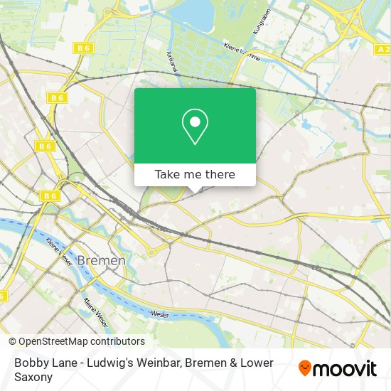 Карта Bobby Lane - Ludwig's Weinbar