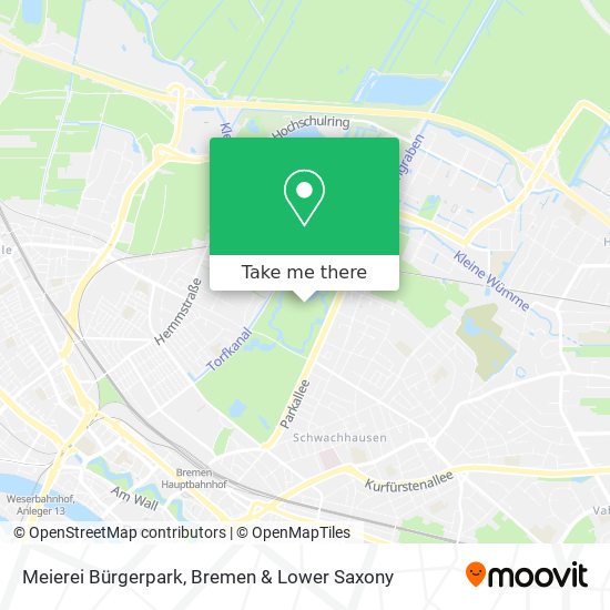 Meierei Bürgerpark map