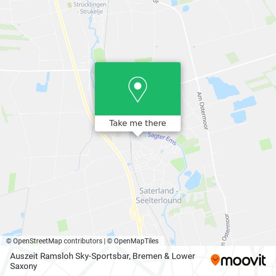 Auszeit Ramsloh Sky-Sportsbar map