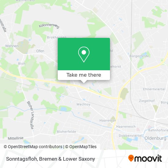 Sonntagsfloh map