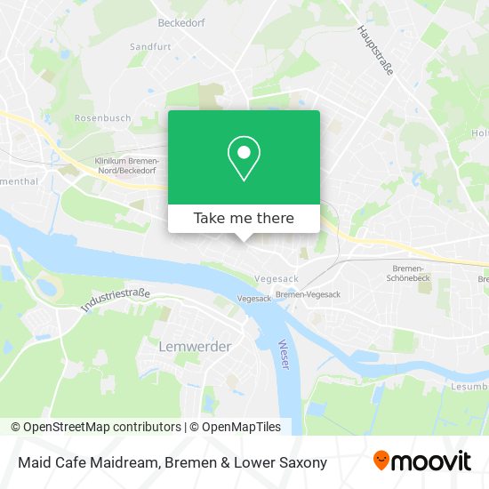 Maid Cafe Maidream map