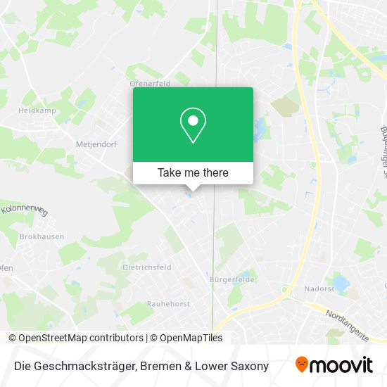 Die Geschmacksträger map