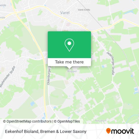 Eekenhof Bioland map