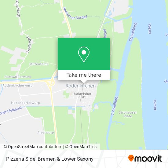Pizzeria Side map
