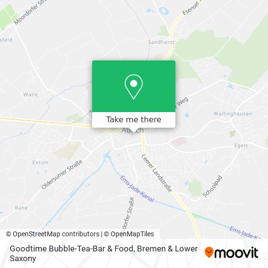 Goodtime Bubble-Tea-Bar & Food map