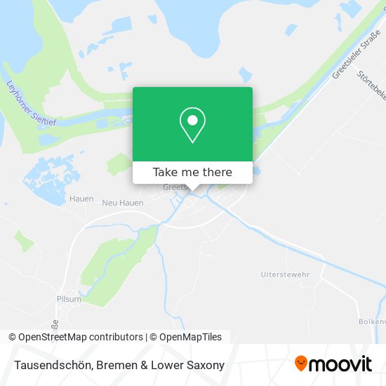 Tausendschön map
