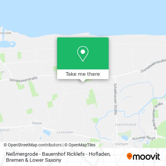 Neßmergrode - Bauernhof Ricklefs - Hofladen map