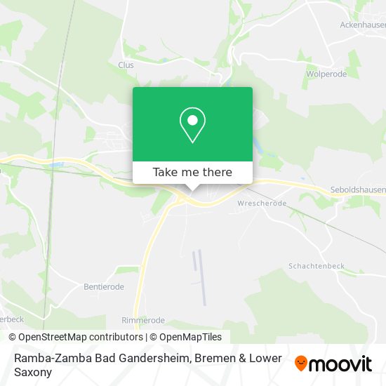 Ramba-Zamba Bad Gandersheim map