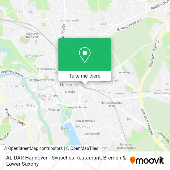 Карта AL DAR Hannover - Syrisches Restaurant
