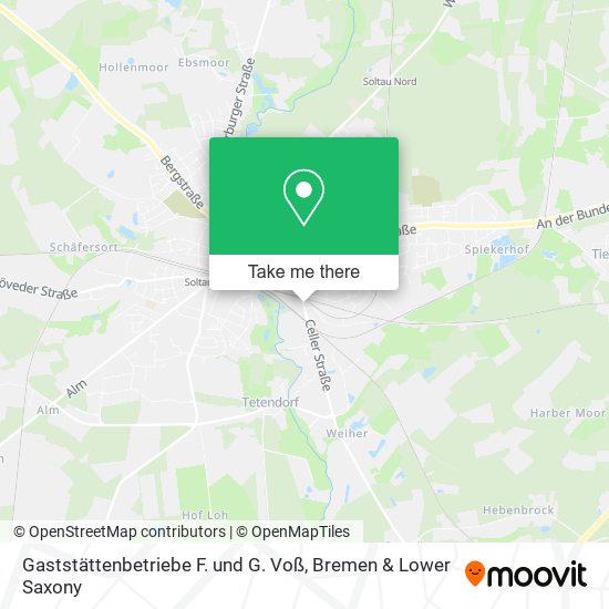 Gaststättenbetriebe F. und G. Voß map