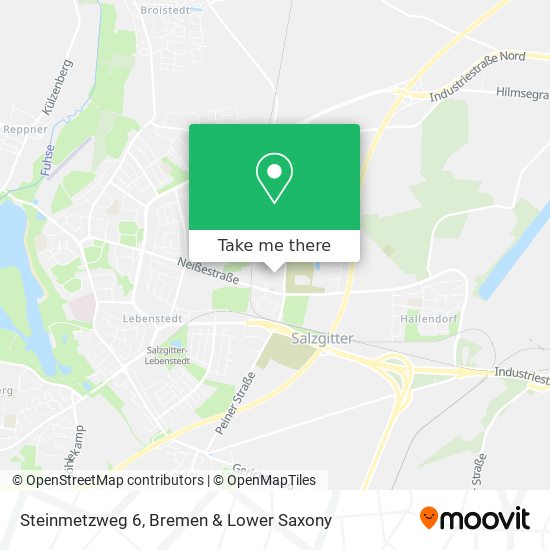 Steinmetzweg 6 map
