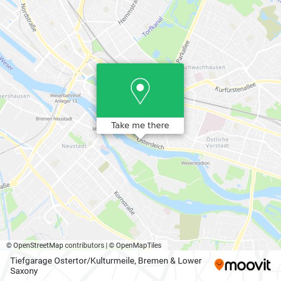 Карта Tiefgarage Ostertor / Kulturmeile