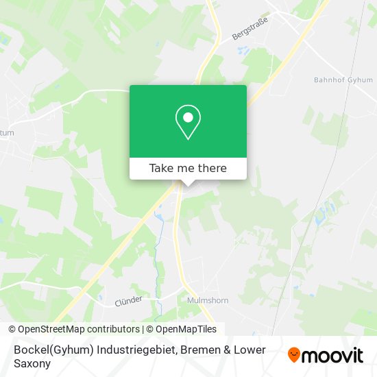Bockel(Gyhum) Industriegebiet map