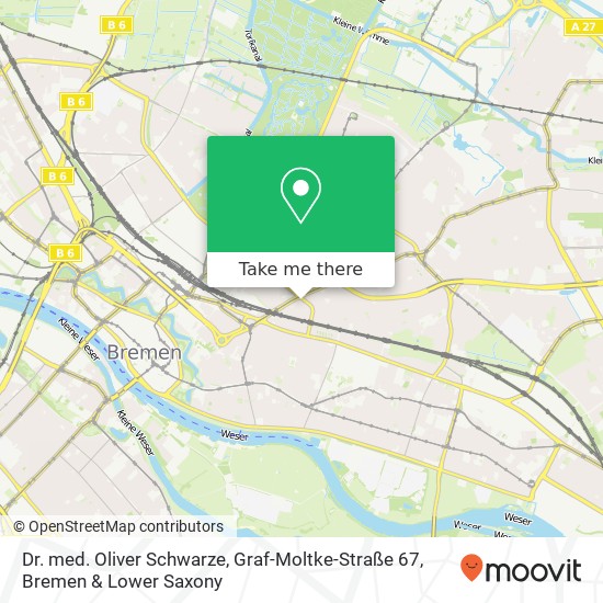 Dr. med. Oliver Schwarze, Graf-Moltke-Straße 67 map