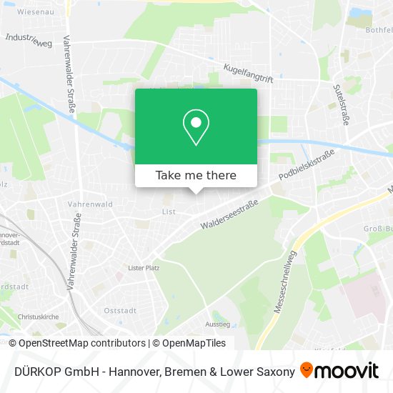 DÜRKOP GmbH - Hannover map