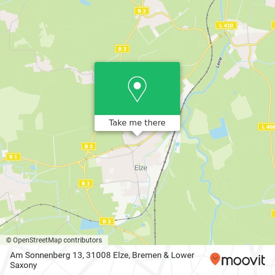 Am Sonnenberg 13, 31008 Elze map