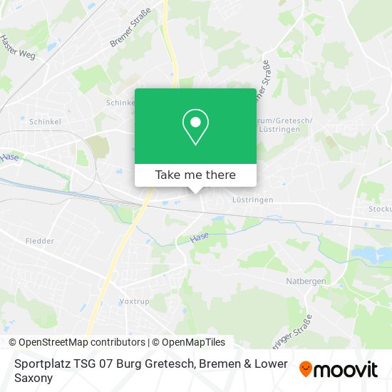 Sportplatz TSG 07 Burg Gretesch map