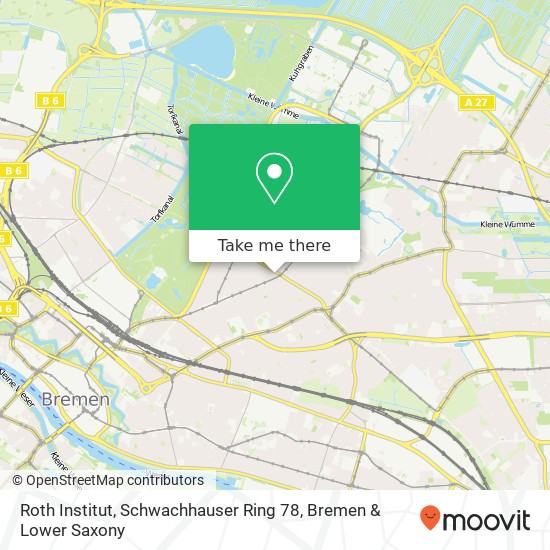 Roth Institut, Schwachhauser Ring 78 map