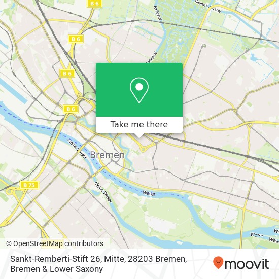 Sankt-Remberti-Stift 26, Mitte, 28203 Bremen map