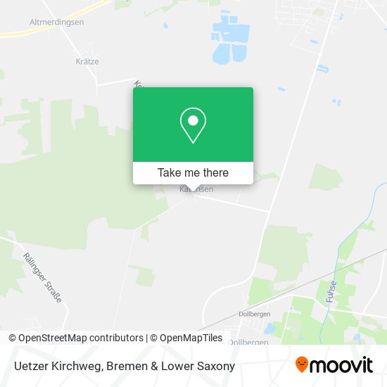 Uetzer Kirchweg map