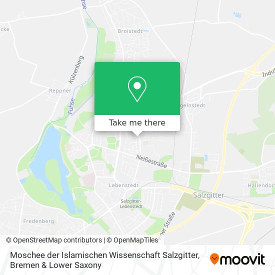 Moschee der Islamischen Wissenschaft Salzgitter map