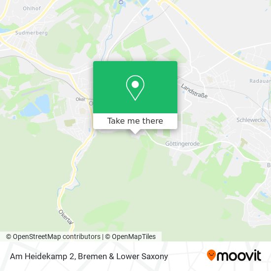 Am Heidekamp 2 map