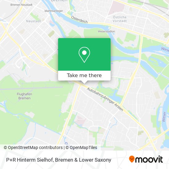 P+R Hinterm Sielhof map