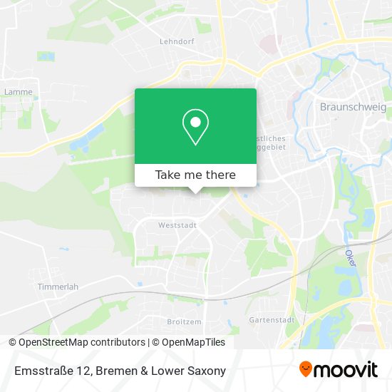 Emsstraße 12 map
