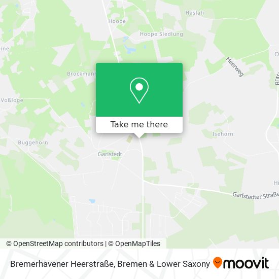 Bremerhavener Heerstraße map