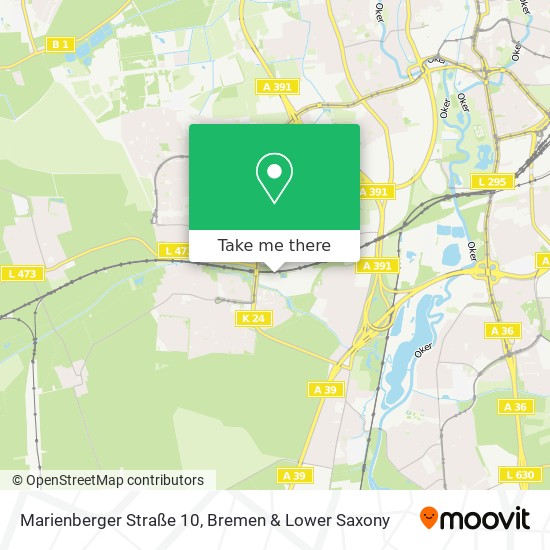 Marienberger Straße 10 map