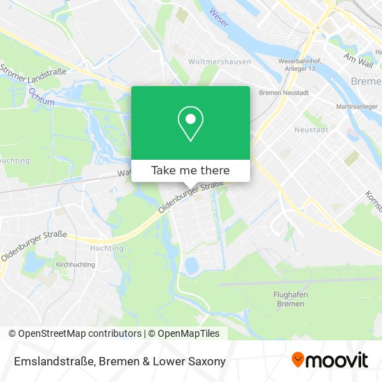 Emslandstraße map