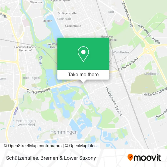 Карта Schützenallee