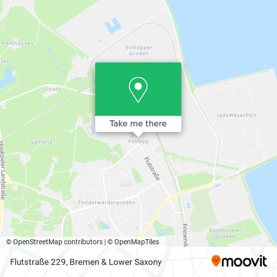 Flutstraße 229 map