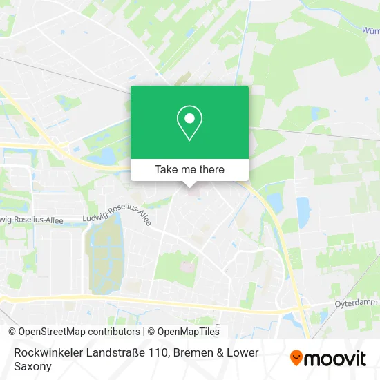 Карта Rockwinkeler Landstraße 110