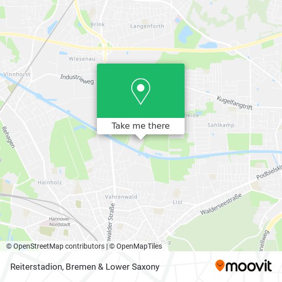 Reiterstadion map