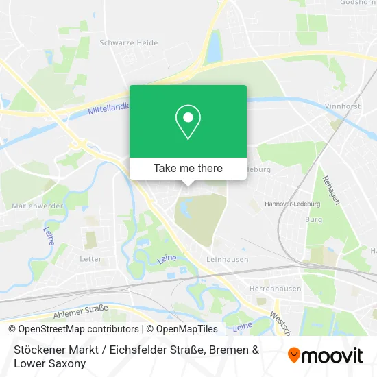 Stöckener Markt / Eichsfelder Straße map
