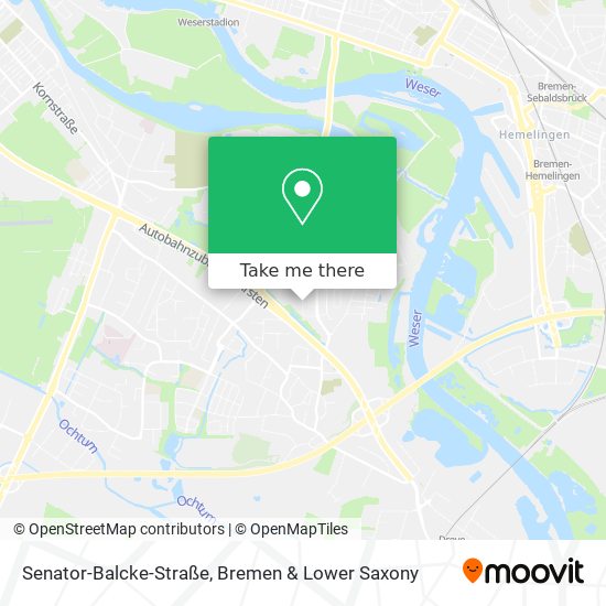 Senator-Balcke-Straße map